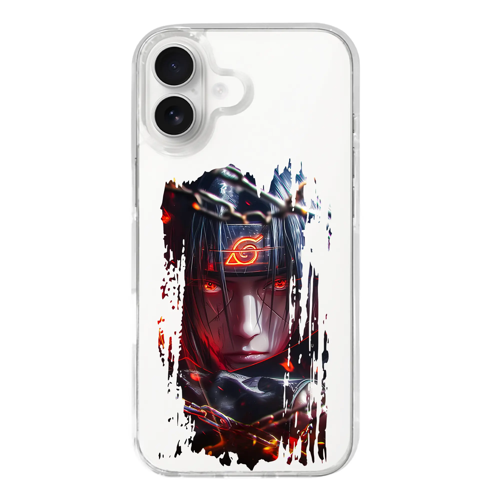 ナルト グッズ うちは イタチ - iPhone 17シリーズ 透明スマホケース – 薄型・耐衝撃・精密フィット保護カバー